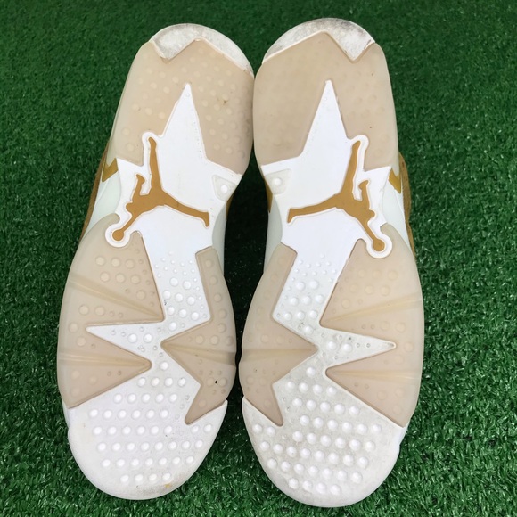 Nike Air Jordan 6 Wheat Retro VI Suede 384665-705 - Picture 5 of 8